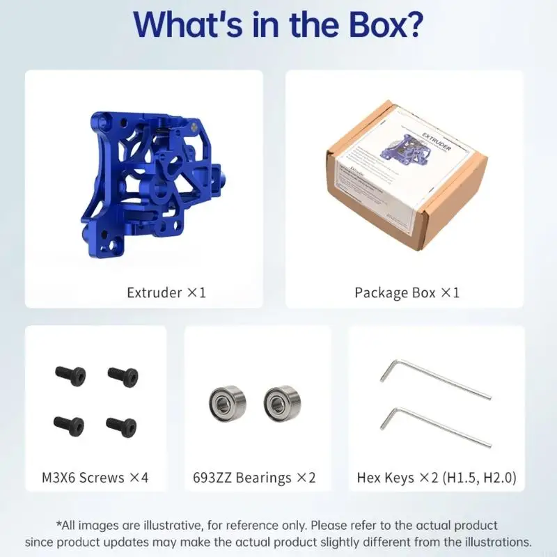 

652F Aerospace Aluminum 3D Printer Extruder Featuring Superior Heat Dissipation and High Strength Structure for