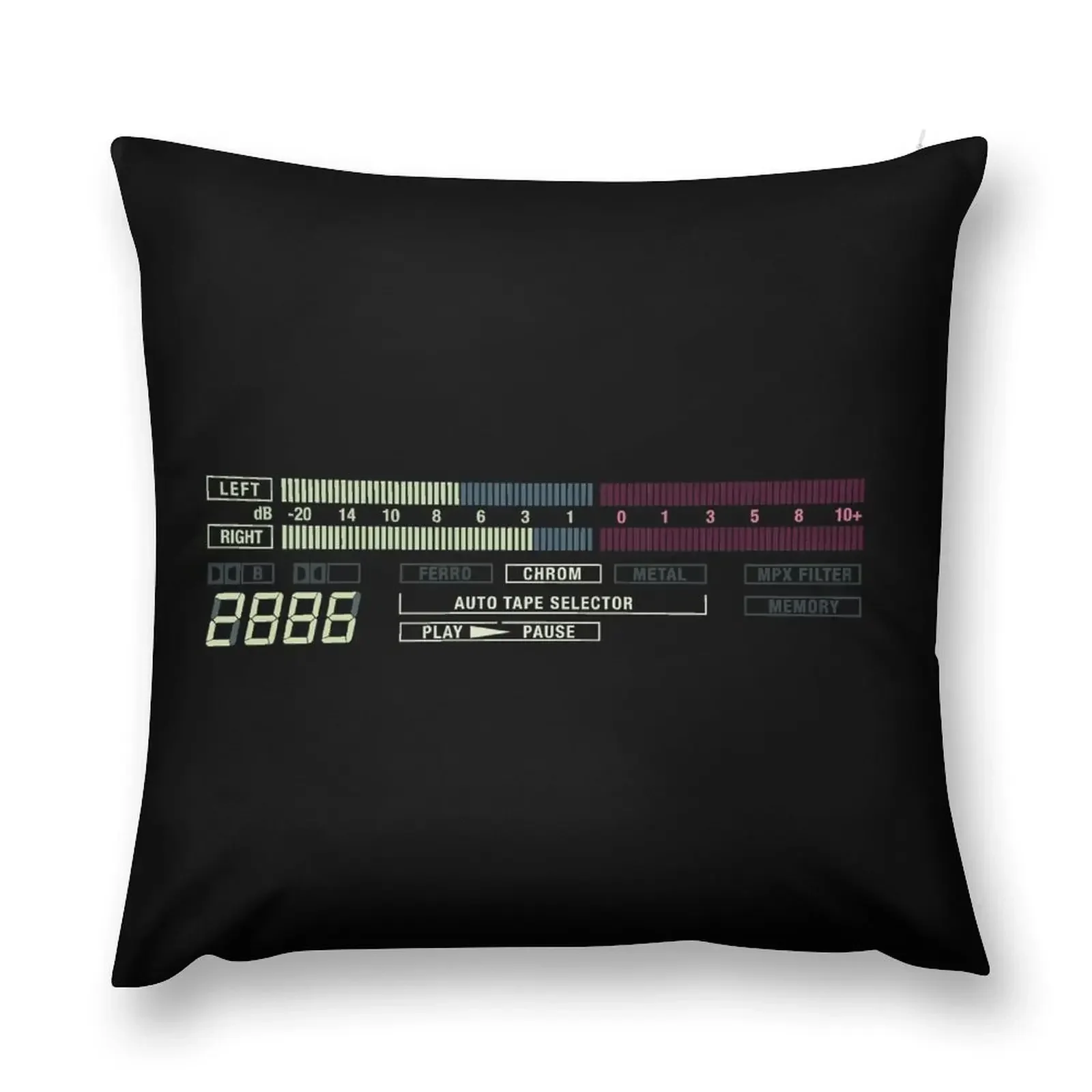 

Digital VU meter Throw Pillow Luxury Sofa Cushions pillow cover luxury Embroidered Cushion Cover pillow