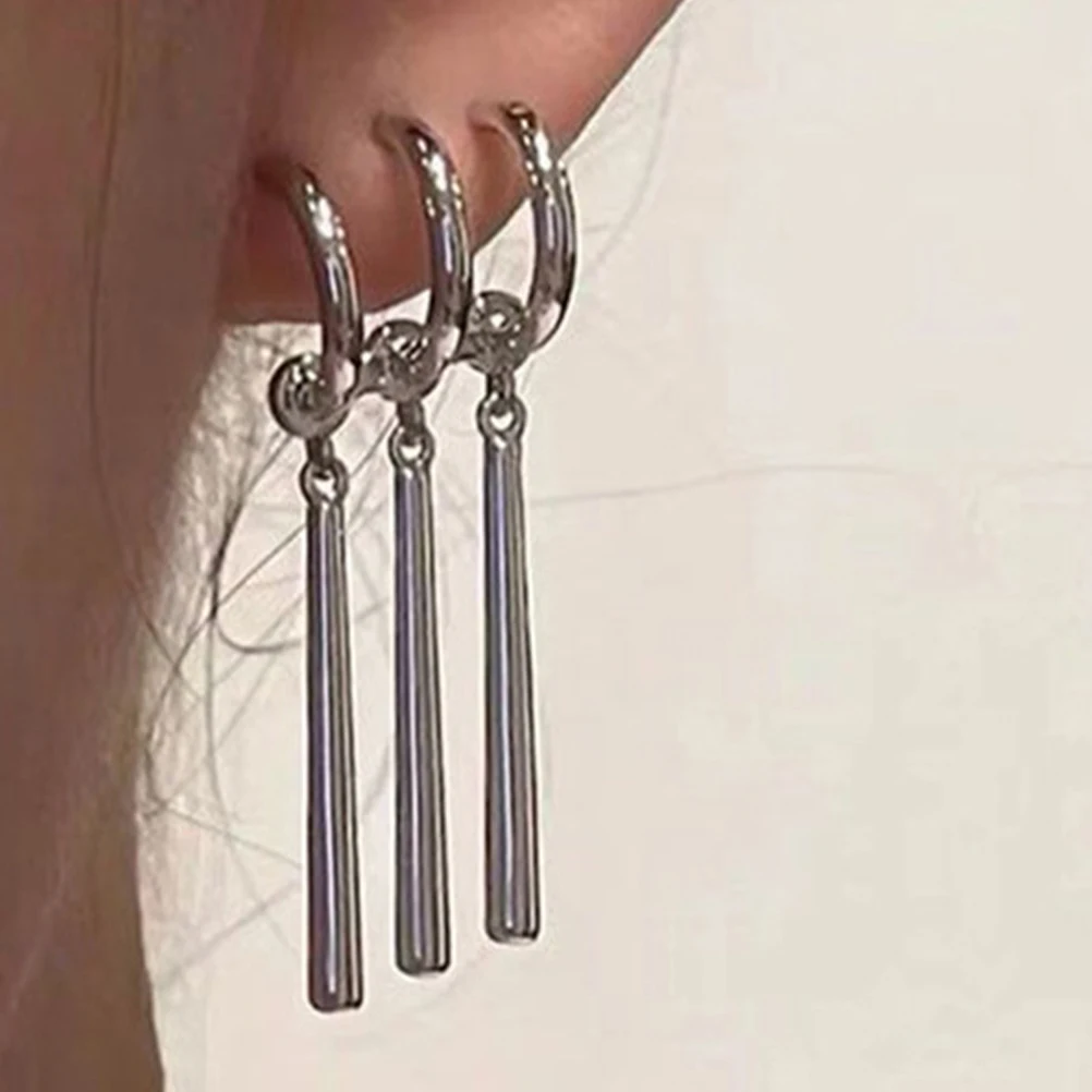 

Tassel Earrings Dangle for Women Tassels Claw Trendy Zinc Alloy Earcuff Dangling