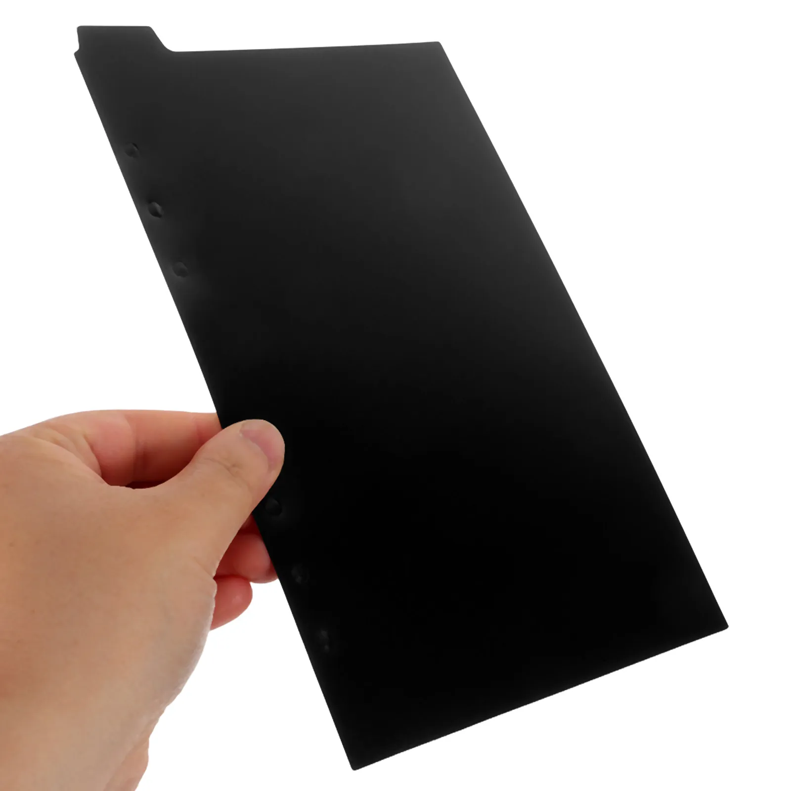 25Pcs A5 Binder File Dividers Removable PP Tabs Insertable Pages Loose Leaf Notebook Organizers for Office School Use