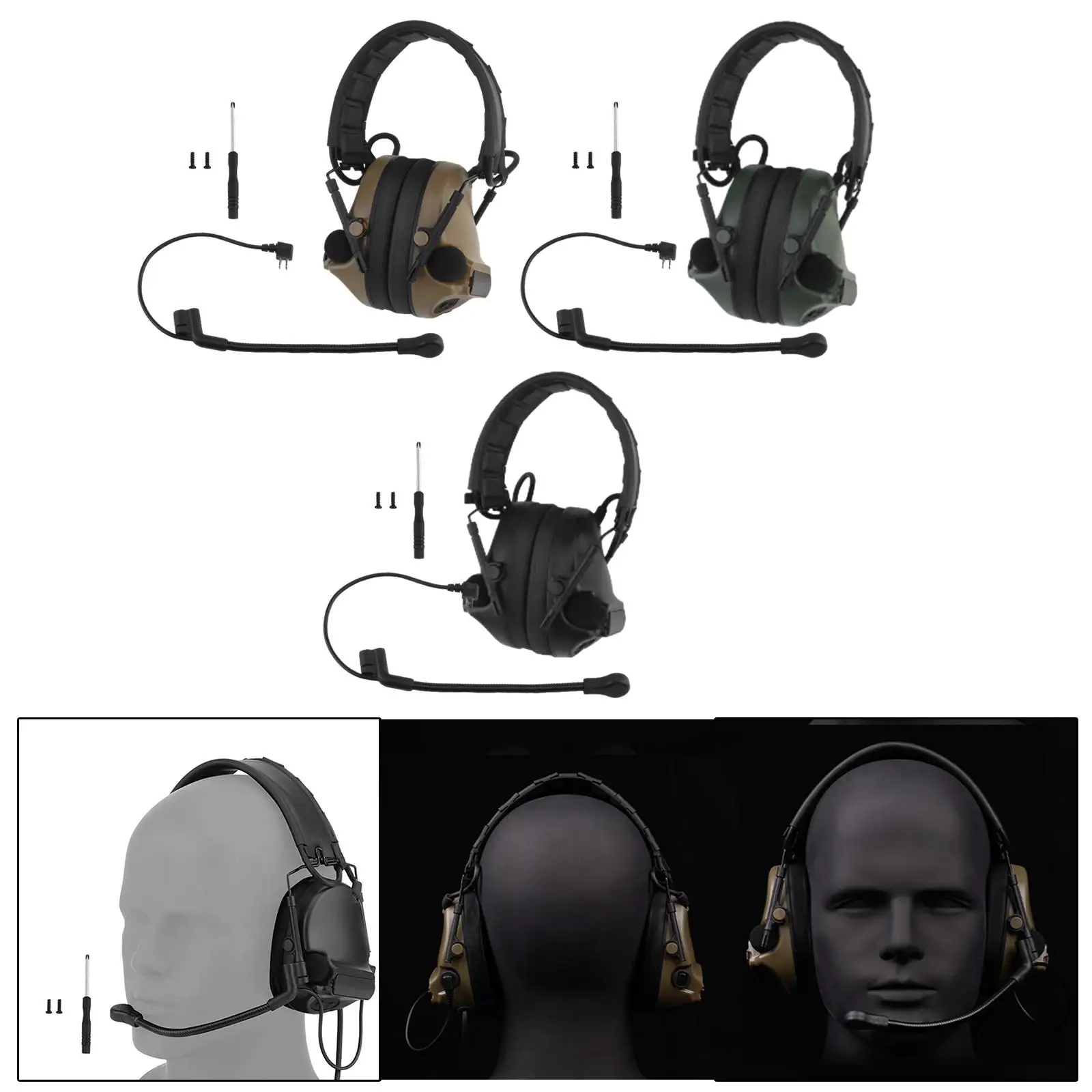 Hearing Protectors Soft Protective Earmuffs for Gaming Study