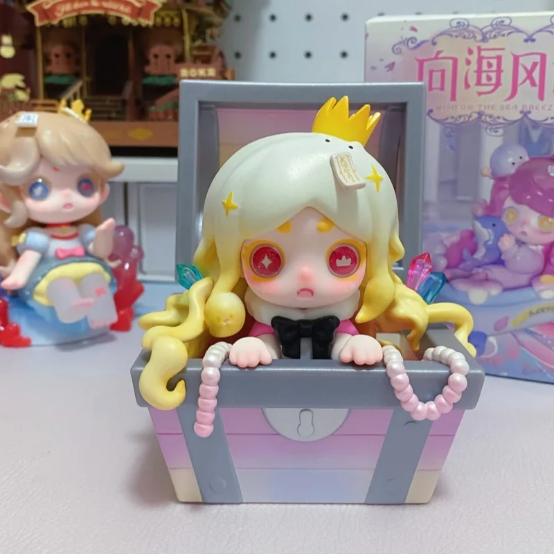 

Подлинная серия Ghost Keeno V3 Wish On The Sea Breeze, слепая коробка, милая девушка, подарок на день рождения, модель, гаражный комплект, настольный декор, игрушки