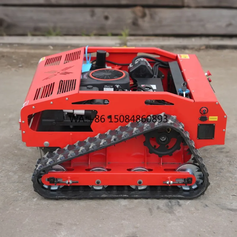 Full Functionality Cordless Lawn Mower Robot Zero-Turn Self-Propelled Remote Control Mower Farm Orchard Robotic Lawn Mower
