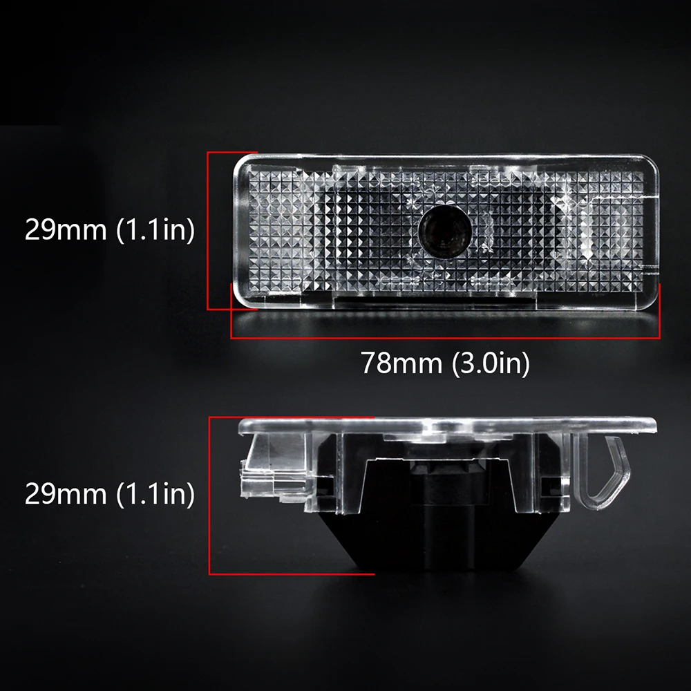 M PERFORMANCE Logo Badge Light 1Set Door Projector Light For BMW E39 X5 E52 E53 Z8 BMW Door Light BMW Ghost Shadow Lamp