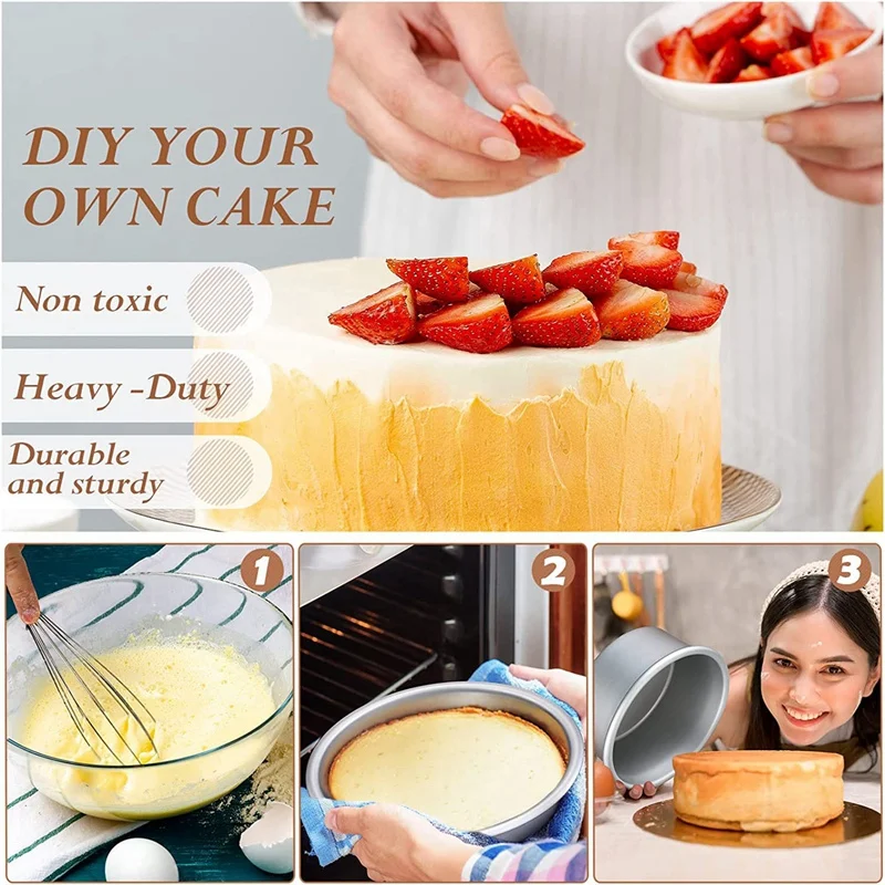 18 sztuk 4-calowa mała patelnia do ciasta Mini okrągłe patelnie do ciasta do pieczenia patelni do ciasta serowego, pizzy, quiche