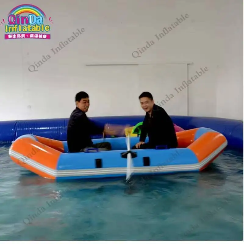 เรือพายเป่าลมแบบกำหนดเองสำหรับการค้า, เรือคายัคเป่าลม PVC หนา 0.9 มม. สำหรับเช่า