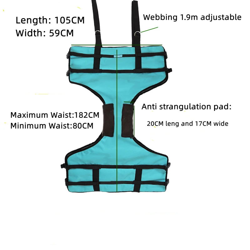 Medical Rehabilitation Assist Walking Standing Lift Sling Walk Assistant Belt Patient Elderly Wheelchair Sitting Transfer Belt