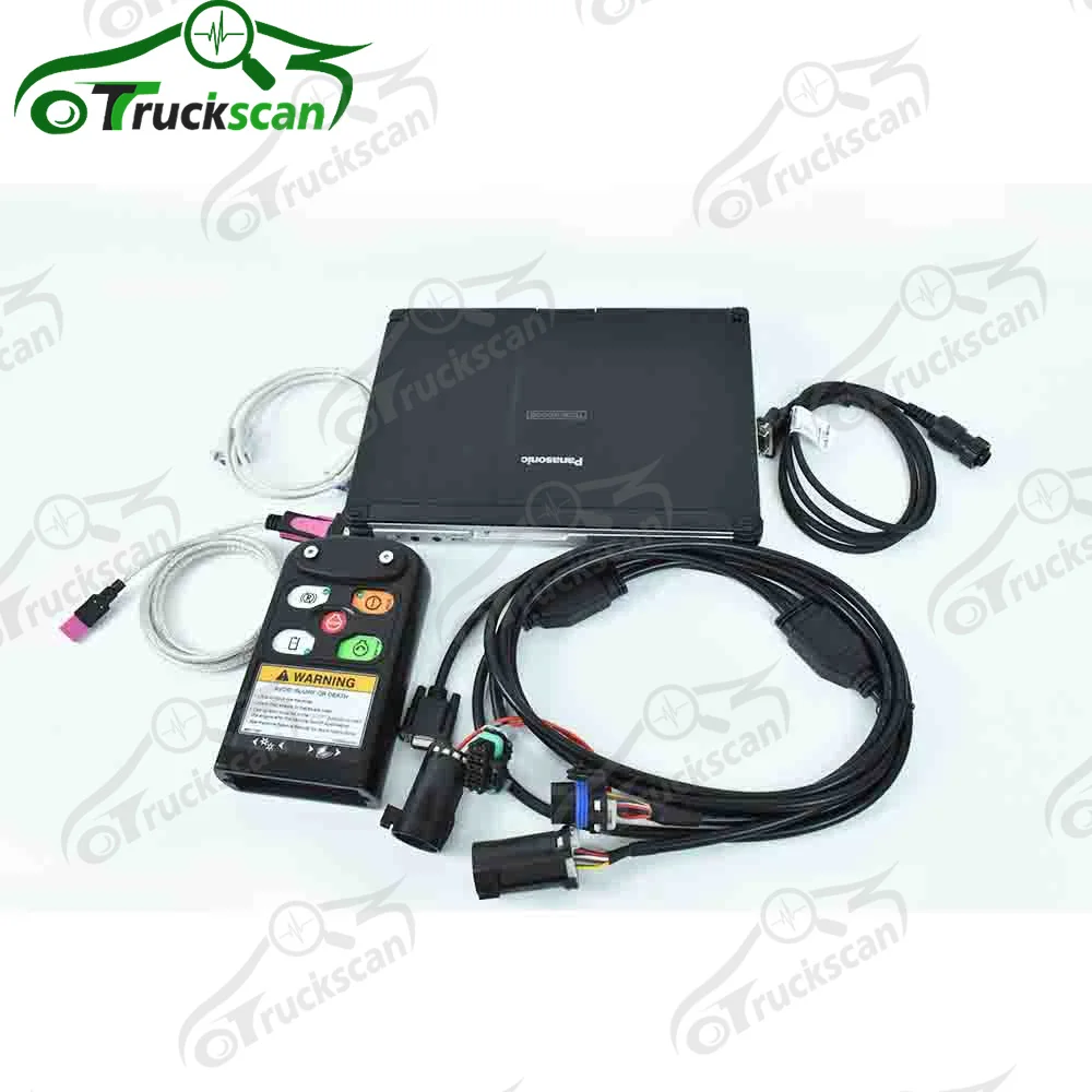 For BOBCAT Diagnostic Tool Wood Skid Steer Loader Excavator DIAGNOSTIC KIT (RST) Truck diagnostic Service tool and cfc2Laptop