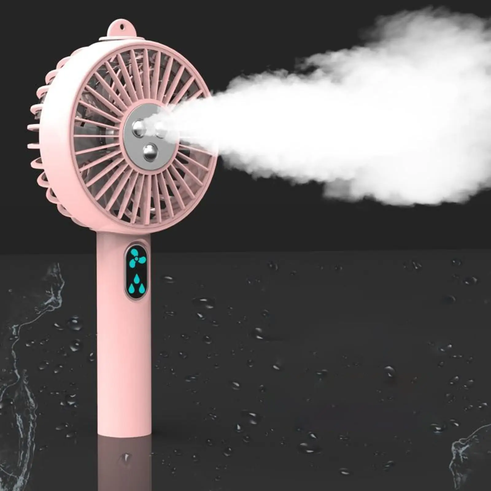Portable Water Handheld 2000mAh Silent Water Cooler Steamer Humidifier Stroller Cooling Battery Operated image 5