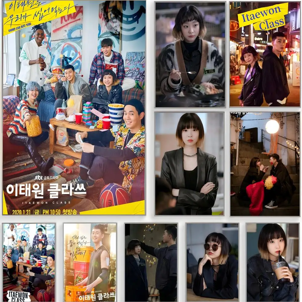romantic series i-itaewon class Poster Classic Wall Art  Home Decor  Peel and Stick Unframed