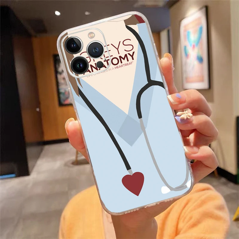 

Phone Case For iphone 17ProMax Air 16 15 14 13 Pro Max 15 16 Pro 15Plus American TV Greys Anatomy