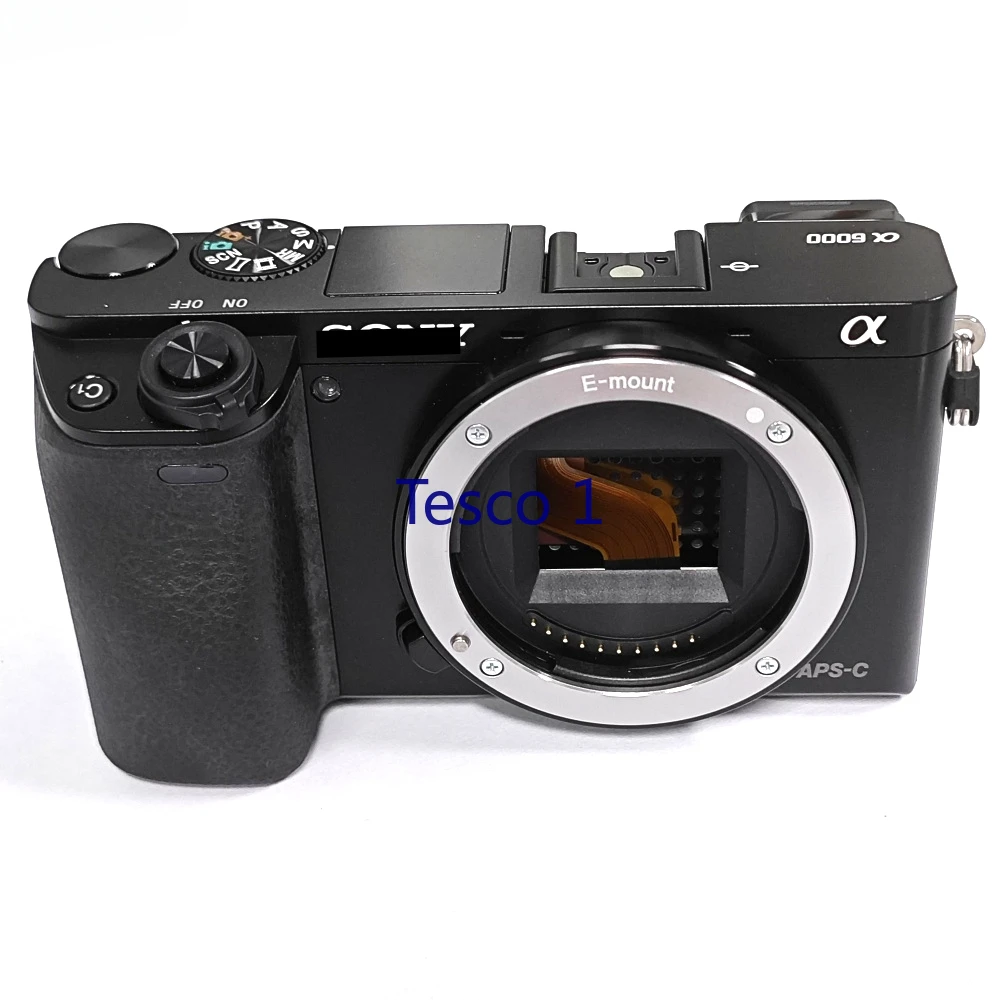 

Original For Sony ILCE-6000 A6000 Front Rear Shell Cove + Top cover +LCD screen with battery door Hand grip rubber Repair Part