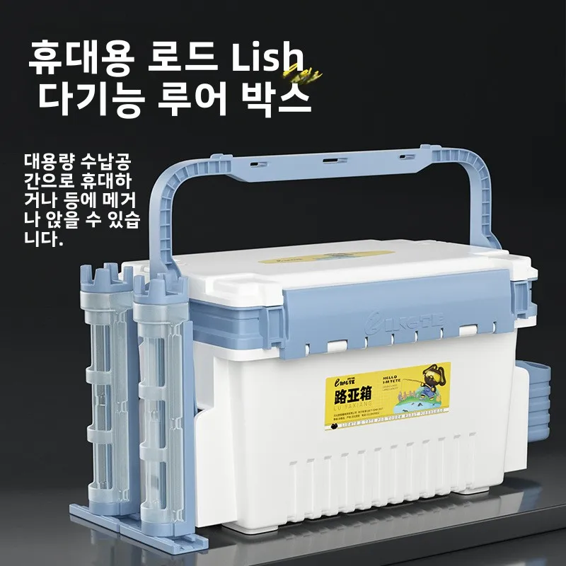 

Suitcase Organizer Plastic Carpfishing Toolbox Tackle Carp Boxes Box Lures Tool Equipment Accessories Storage Fishing Goods Bag