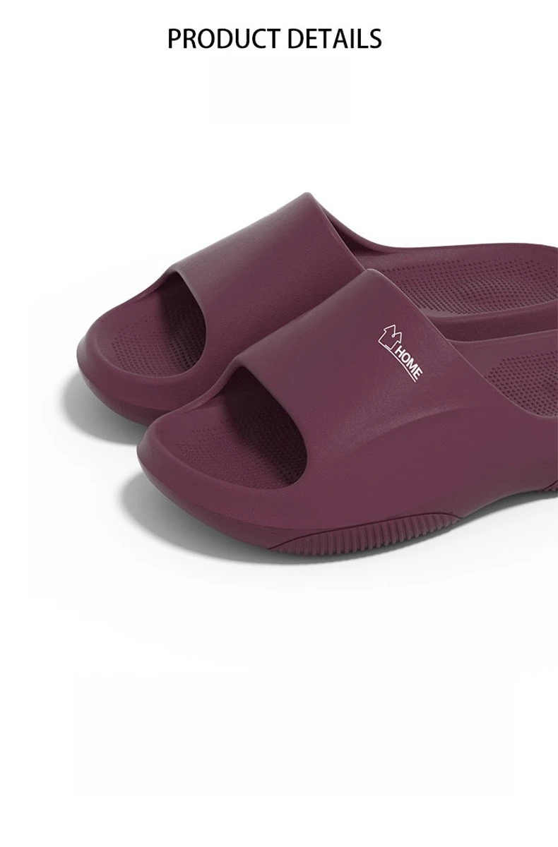 Hausschuhe für Männer und Frauen, rutschfeste, strapazierfähige, leichte Slipper-Sandalen, modische, trendige Hausschuhe für drinnen und draußen. – Detail 3