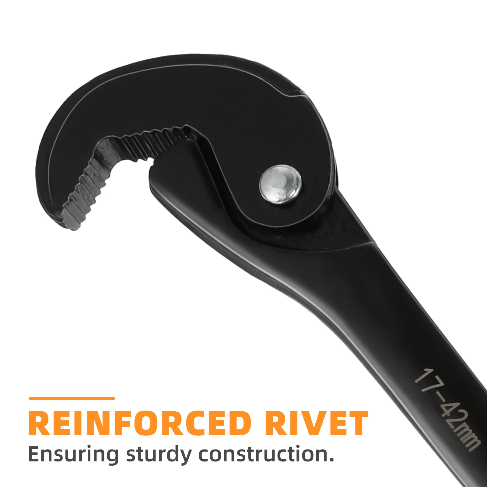 

Multi-Functional Adjustable Wrench High Hardness Labor-Saving Water Pipe Wrench Thickened Head Universal Fast Installation