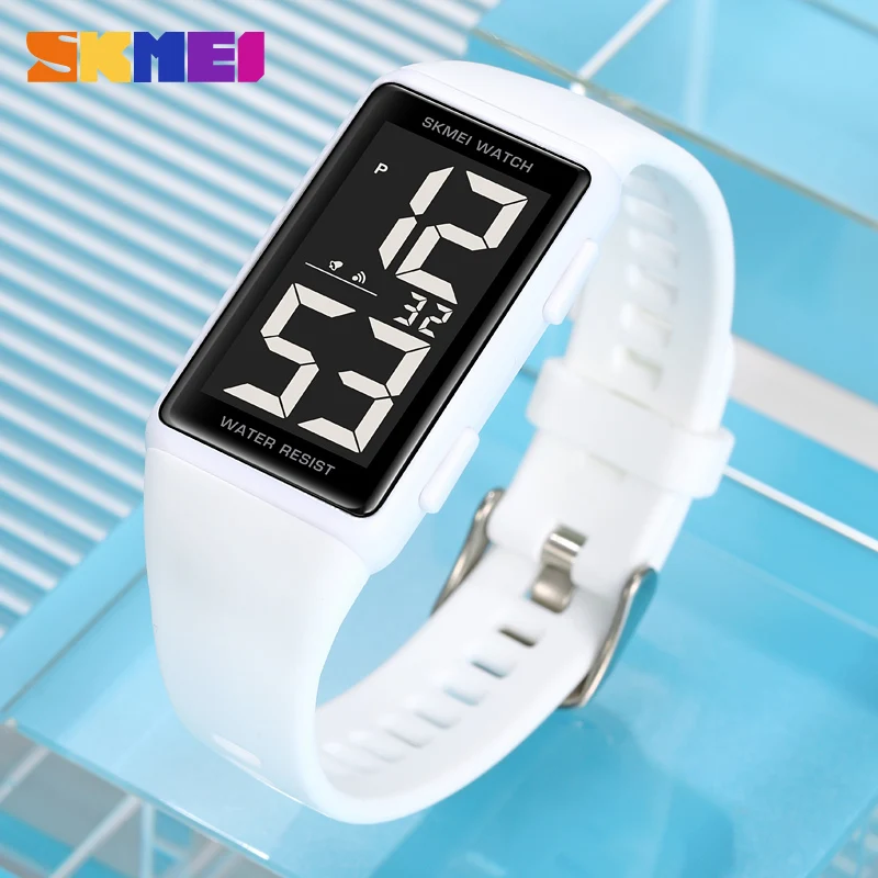 

SKMEI креативные цифровые часы с подсветкой для мужчин и женщин, водонепроницаемые электронные наручные часы, женские часы-хронограф, reloj mujer