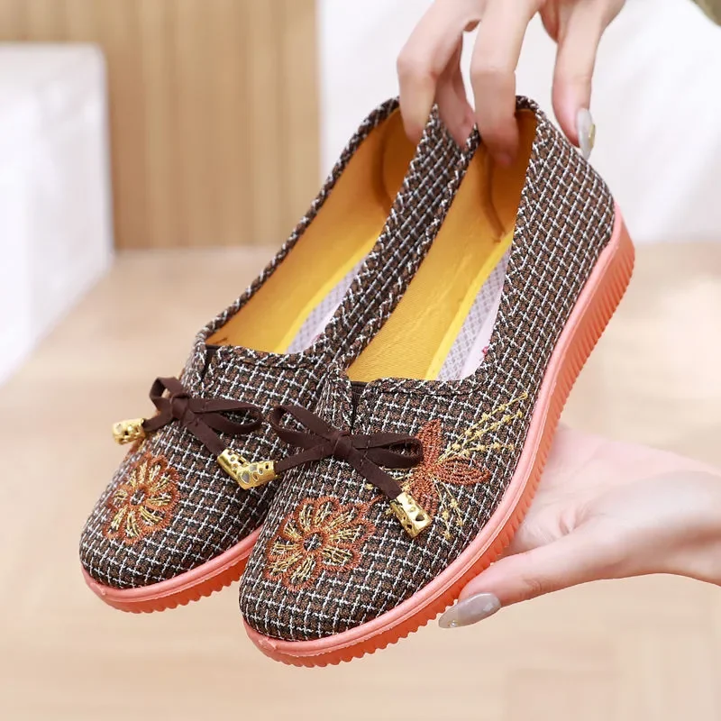 Cresfimix Vrouwen Platte Schoenen Women Light Weight Comfortable Loafers Teenager Blue Spring & Summer Breathable Loafers C5222c