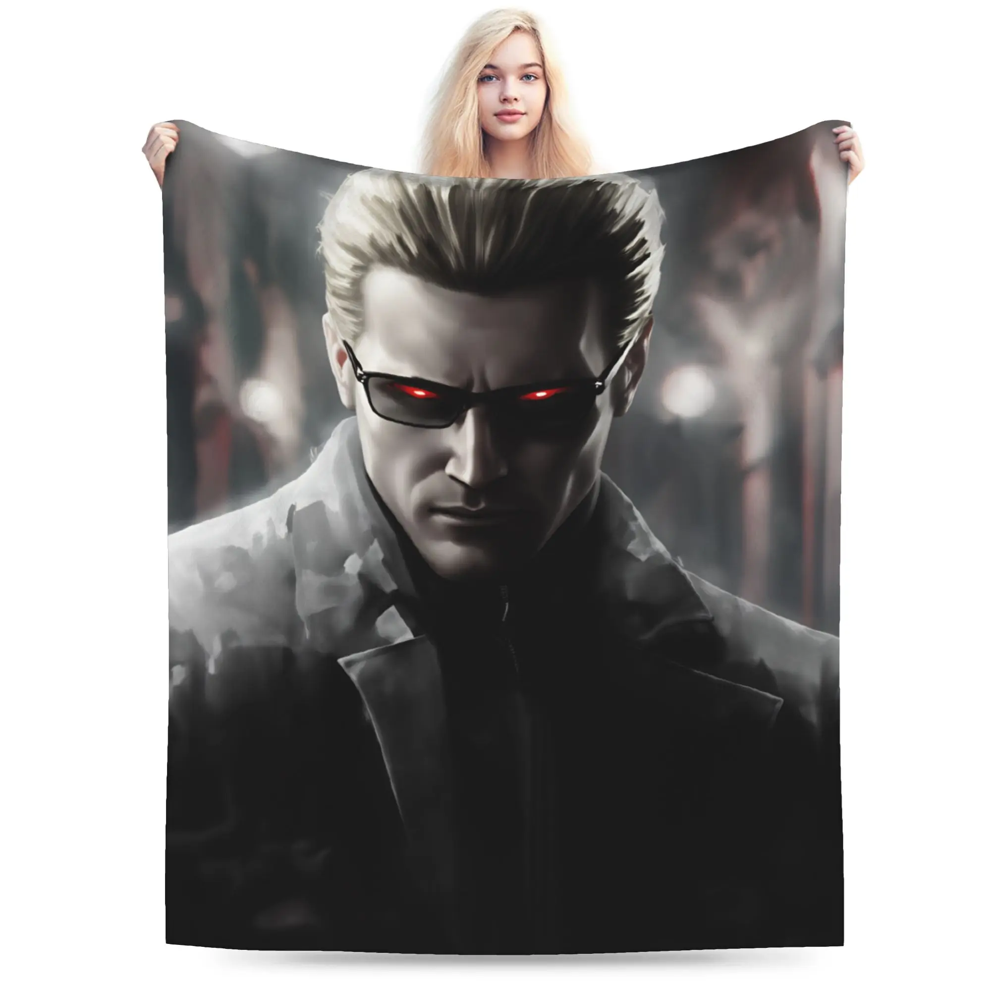 Albert Weskers  Blanket  Warm Soft Novelty Plush Bedding Throws For Girls Boys Outdoor Flannel Bedspread Bed Cover