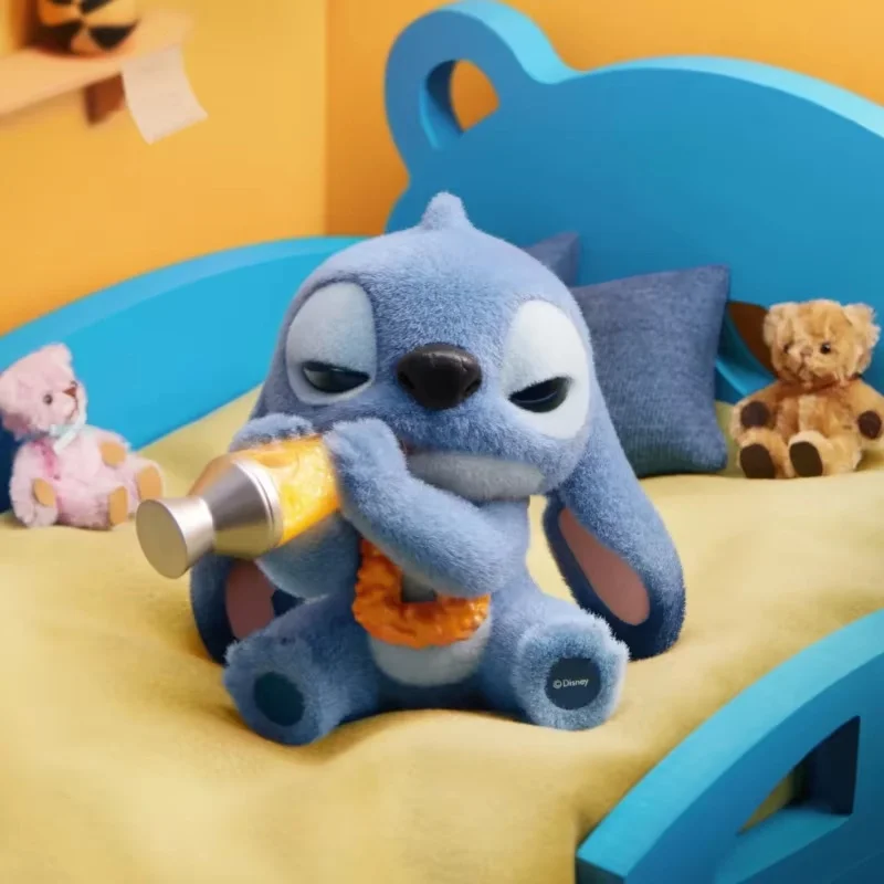 New Genuine Stitch Ohana Means Family Series Blind Box Trendy Collectible Figurines Kawaii Girl'S Gift Desktop Ornament