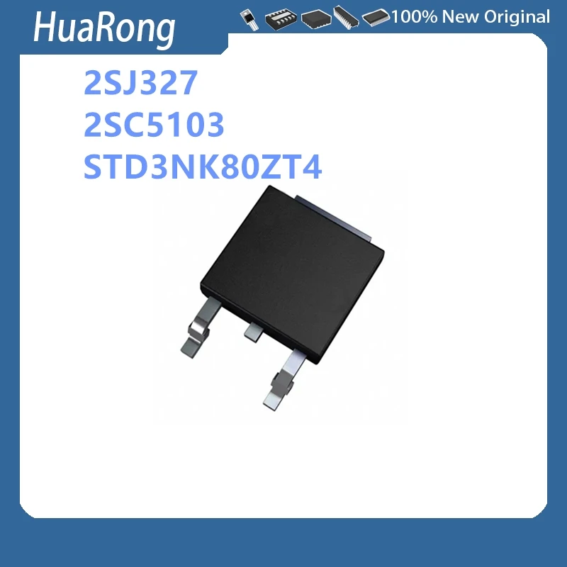 10Pcs/Lot 2SJ327 J327 2SC5103 C5103 STD3NK80ZT4 D3NK80Z D3NK8