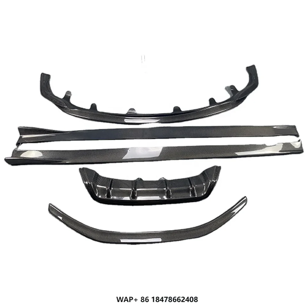 RC Carbon Fiber Front Lip Side Skirts Rear Diffuser Wing for  RC350 RC F-sport 200LT