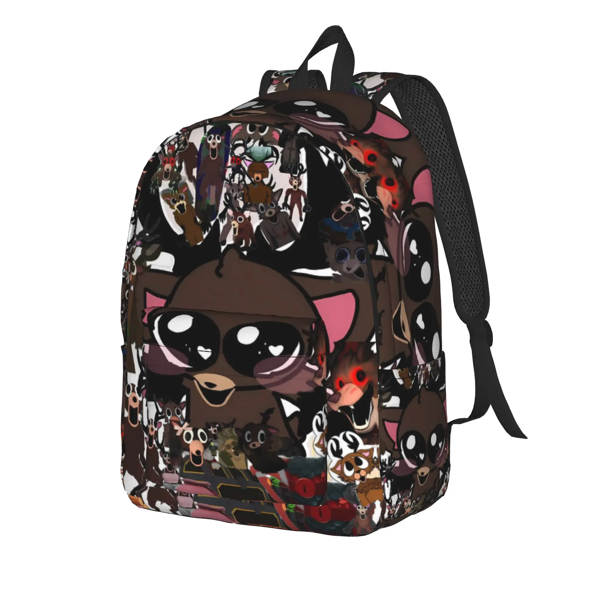 99 Nights In The Forest Backpack Unisex  Big Backpacks Polyester Novelty High School Bags Outdoor Custom Rucksack