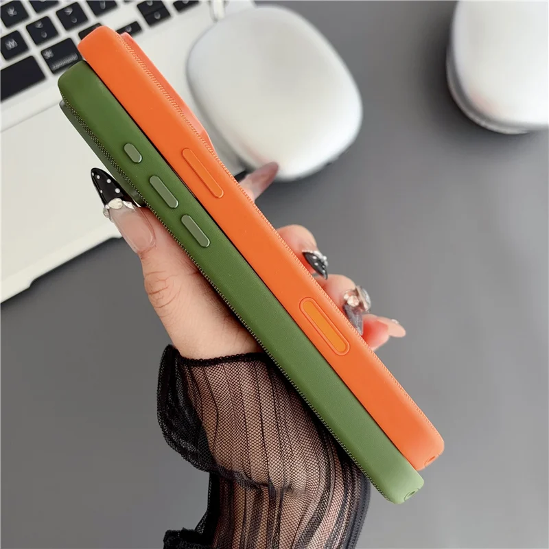 Picture 6: Magnetic Original For Magsafe Technology Woven Boxed Case For iPhone 17pro max 16 17Pro 17 Matte Wireless Shockproof Cover