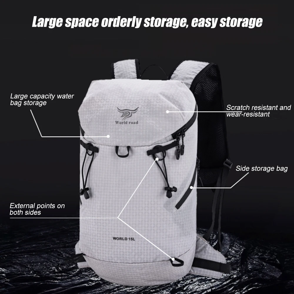 1PCS Lightweight Hiking Backpack Camping Cycling Travel Shopping Fitness Sports Backpack With Man And Women
