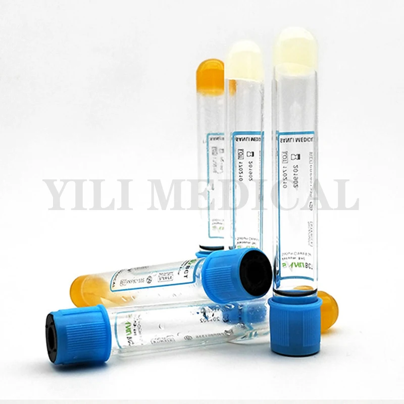 Disposable sodium citrate separation gel blood collection device sterile laboratory PRP tube blood collection tube 8ml