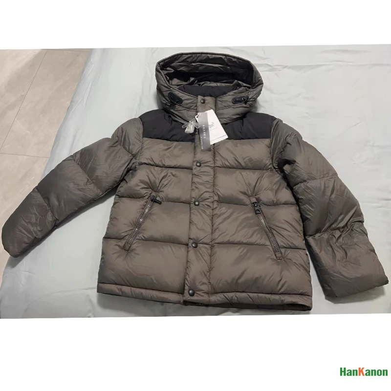 2025 New Arrival Winter Men's White Duck Down Thickened & Ultra - Warm Short - Length Hooded Down Jacket