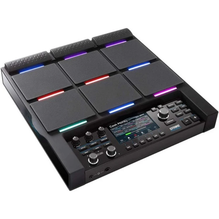 

Strike Multipad - 9-Pad Percussion Instrument with Sampler, Looper, 2 Ins and Outs, Soundcard, Sample Loading via USB Thumb