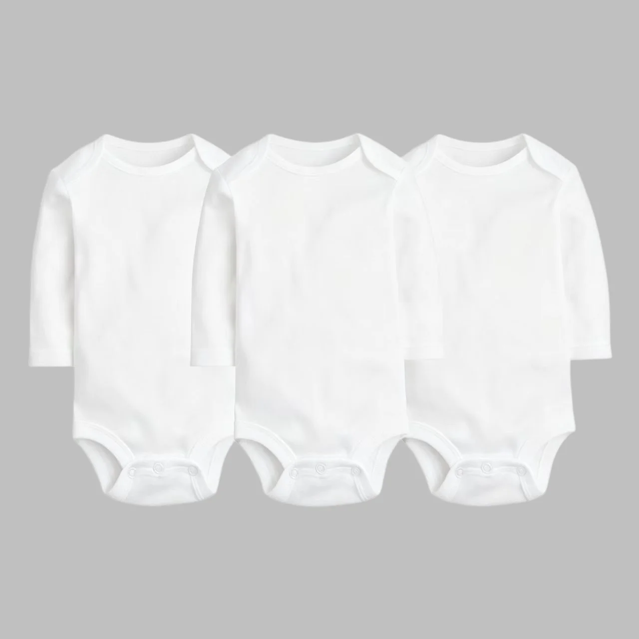 3-5 PCS/lot Bodysuit For Newborns Cotton Short Sleeve Infant Baby Girls Boys Jumpsuit Soft Solid Baby Clothes 3-24Month