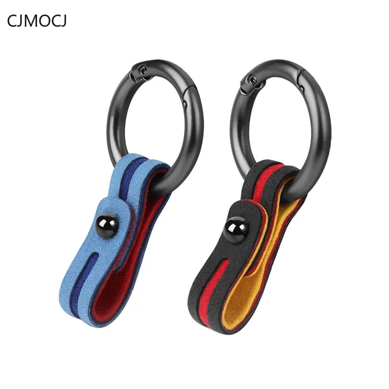 

Universal Key Fob with Color-Blocking Design for BMW, Mercedes-Benz, Audi, and Volkswagen - Premium Key Strap Keychain Keycase