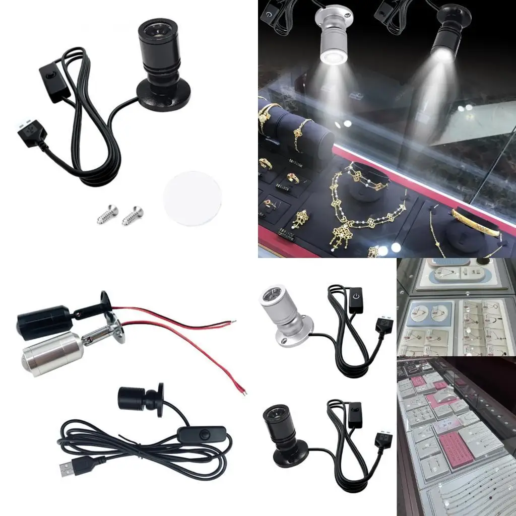 Các điểm LED LIGHT LIGHIL SPOTLILIGHT Rượu vang Tủ rượu quầy Đèn trần 87ha
