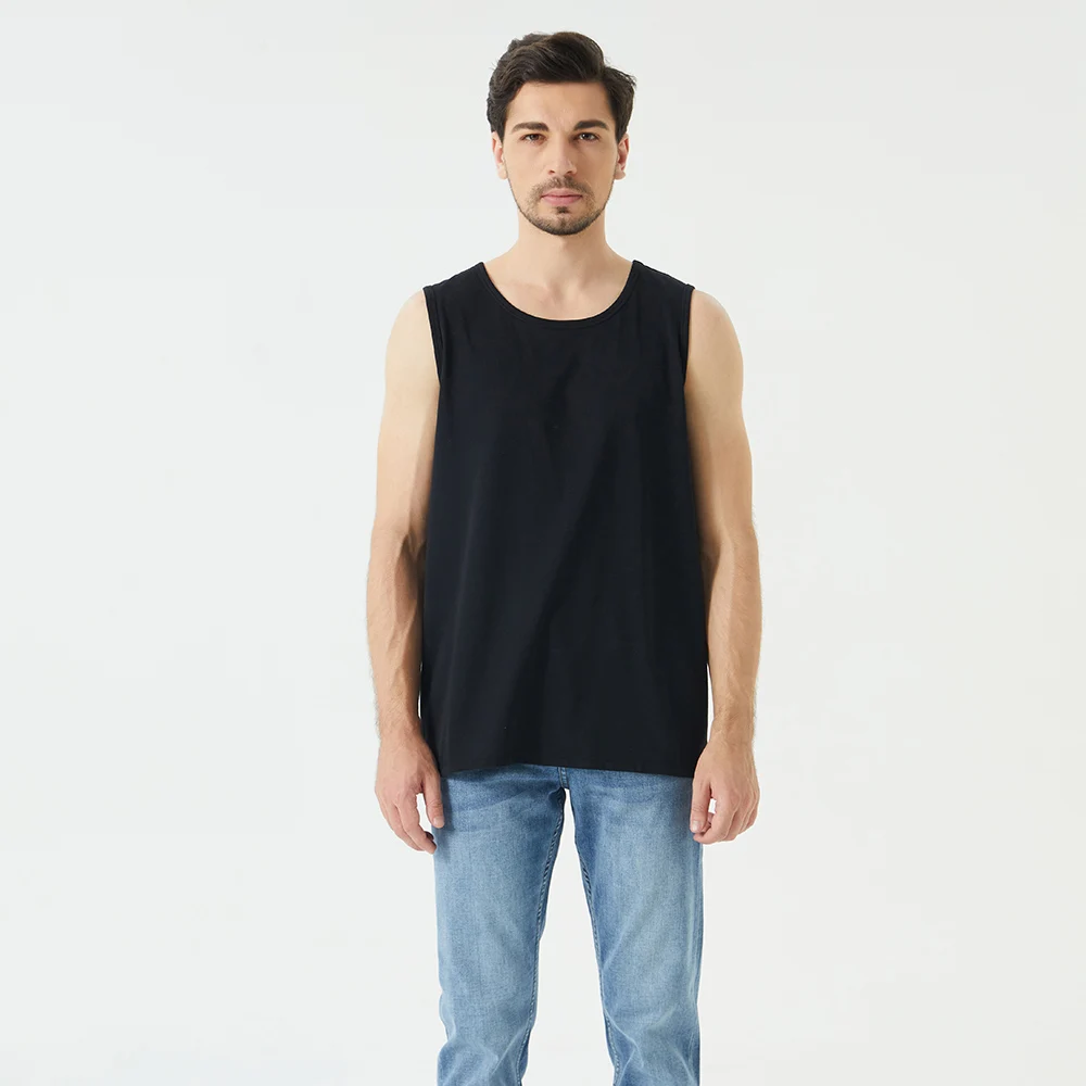 EMF Block shielding tank top with U-SILVER Anti-radiation fabric