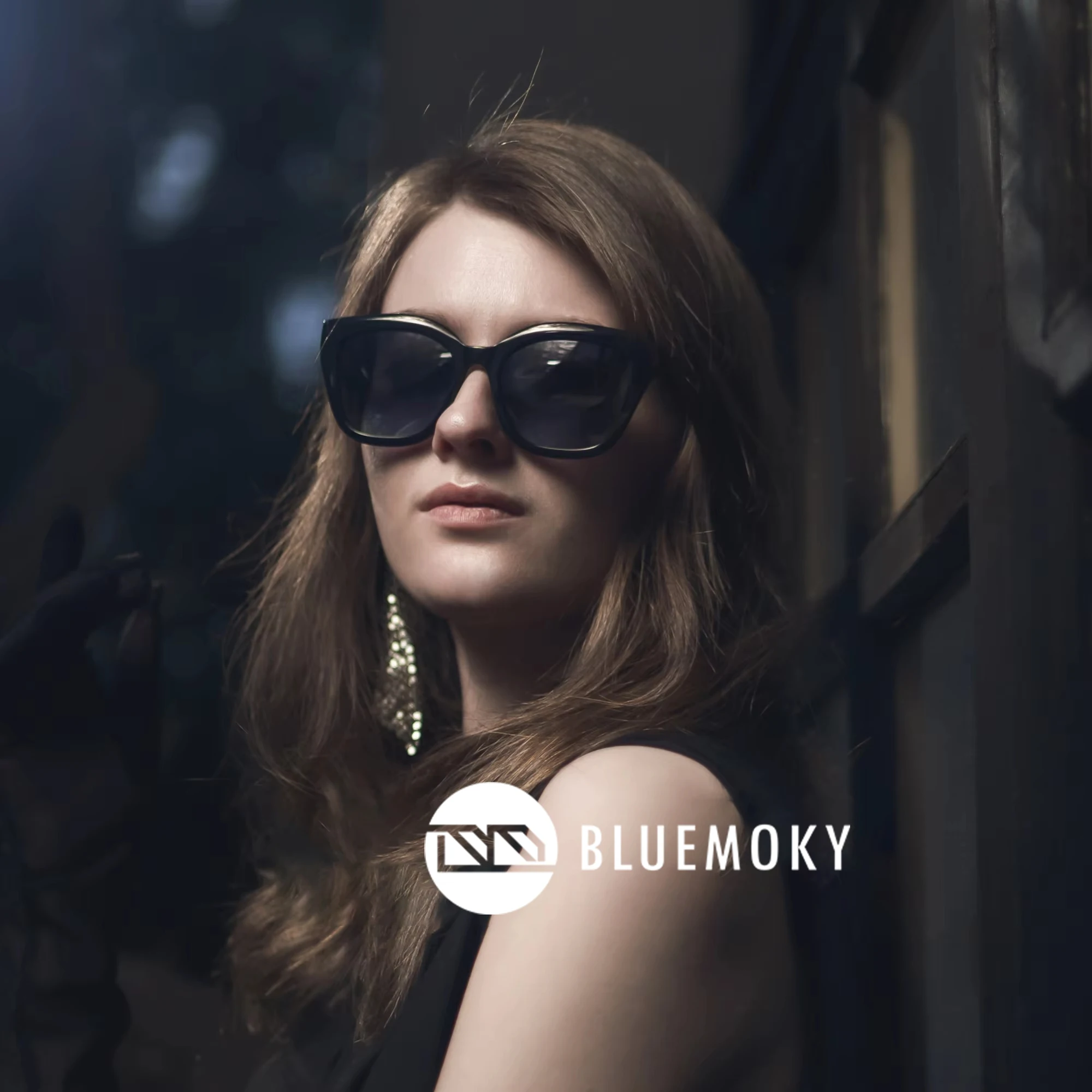 BLUEMOKY Butterfly Sunglasses For Women Acetate Polarized Sun Glasses UV400 Protection Shades For Ladies