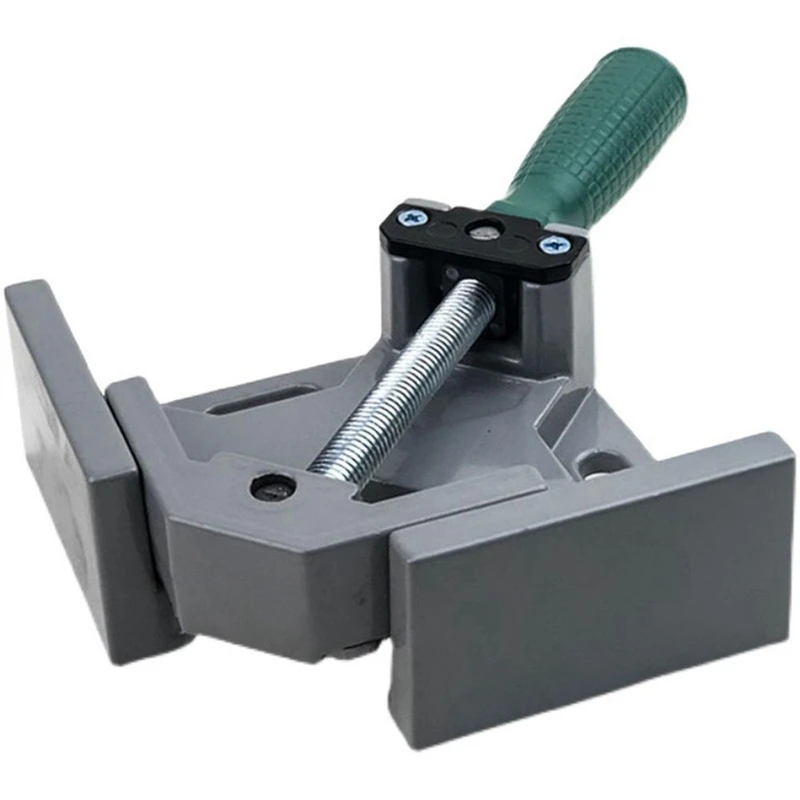 

Aluminum Single Handle 90 Degree Right Angle Clamp Angle Clamp Woodworking Frame Clip Right Angle Folder Tool 1PC