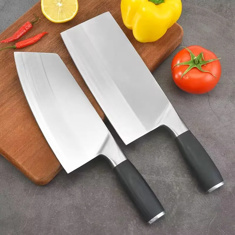 

Cleaver Knife Kitchen Chef Knife Stainless Steel Razor Sharp Slicing Knives Meat Chopping Knife Wood Handle Chinese Butche Knife