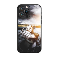 MINISO Anime Case for iPhone 16 Pro Max Fifth Hokage Tsunade Soft Silicon Cover for iPhone 16 15 14 13 12 11 Pro Max Plus