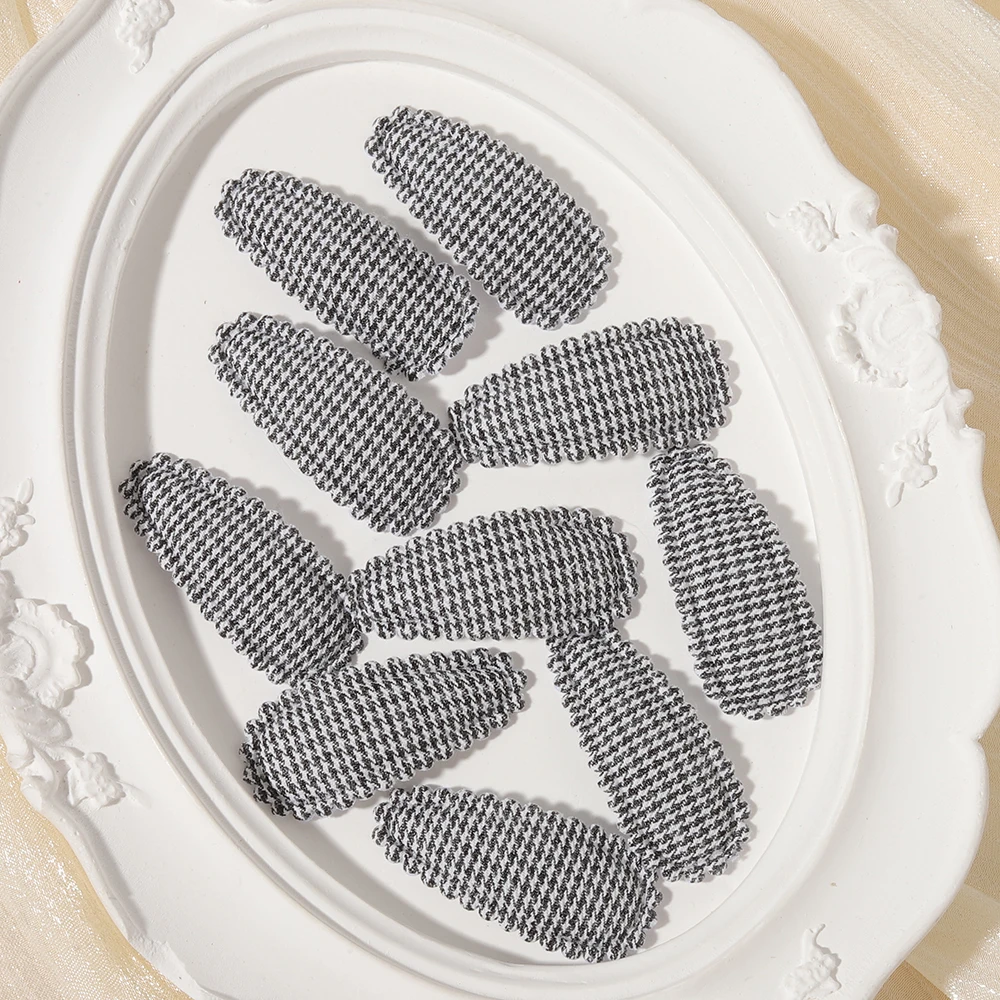 10 Stück Mini Stoff-Wassertropfen-Haarspangen für Kinder, Babys und Mädchen, Tägliche Party-Dekoration, Haarclips, Mädchen-Haaraccessoires, Geschenke – Detail 18