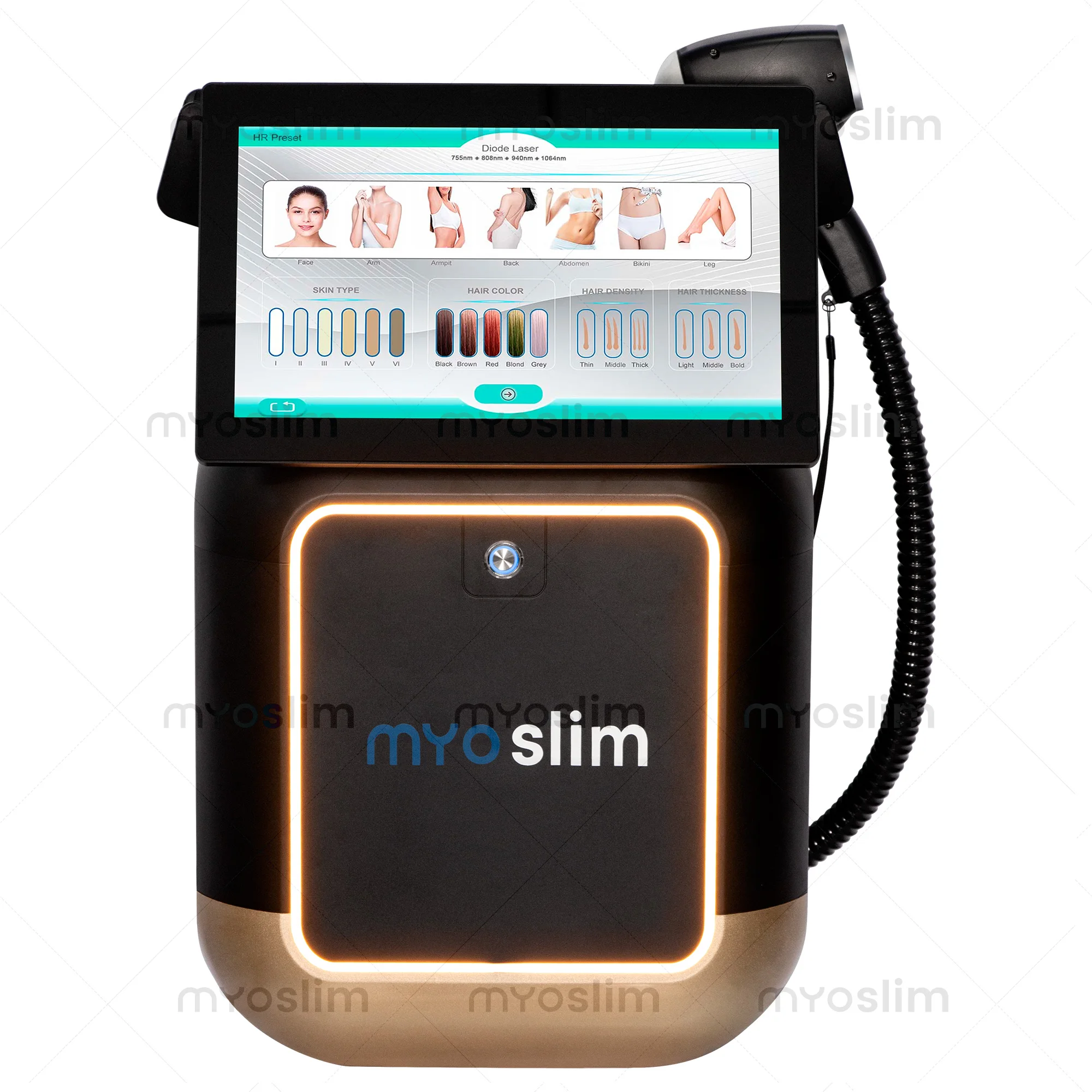 

New FAC 5000W 808nm Diode Laser Hair Removal Machine Ice Platinum 755nm 940nm 808nm 1064nm 4Wavelength Provides The Best Hair