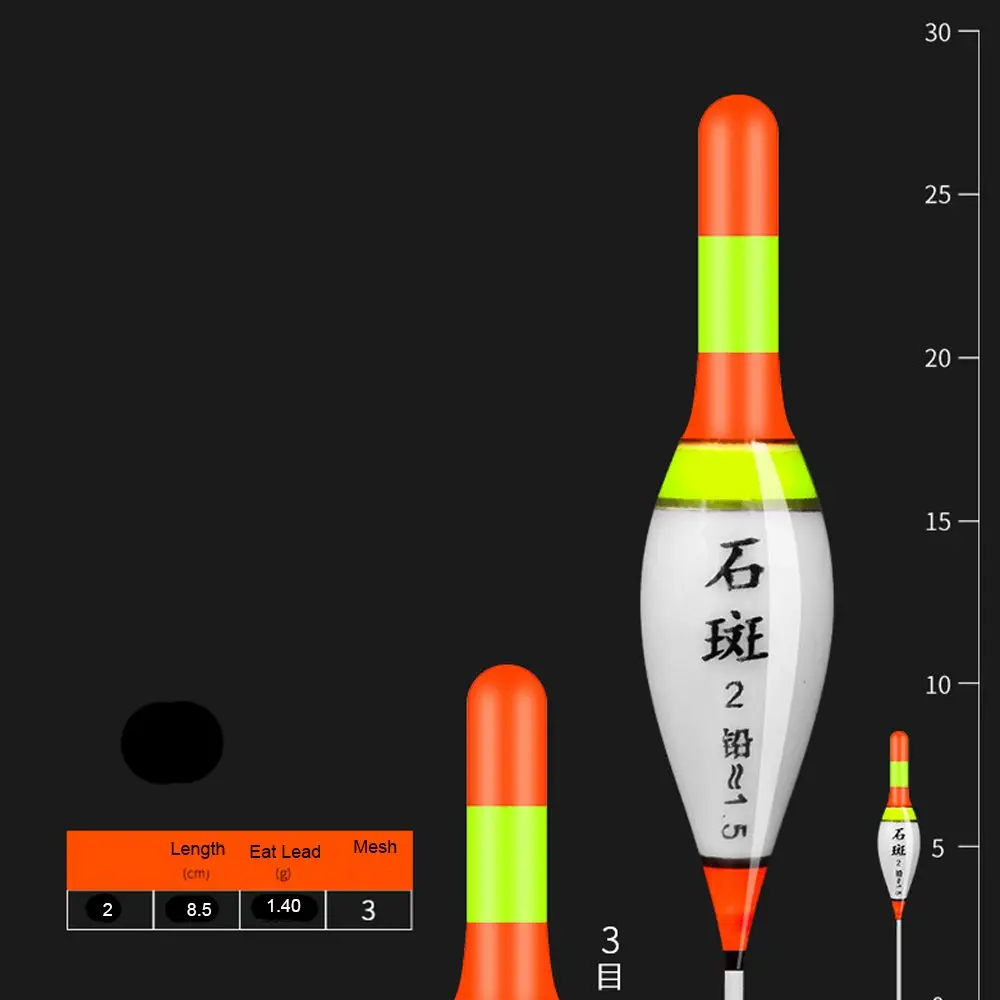 ذيل سميك الصيد يطفو Balsa Flotteur خشب البلسا لافتة للنظر الصيد يطفو المحمولة خشبية عالية الجودة #4
