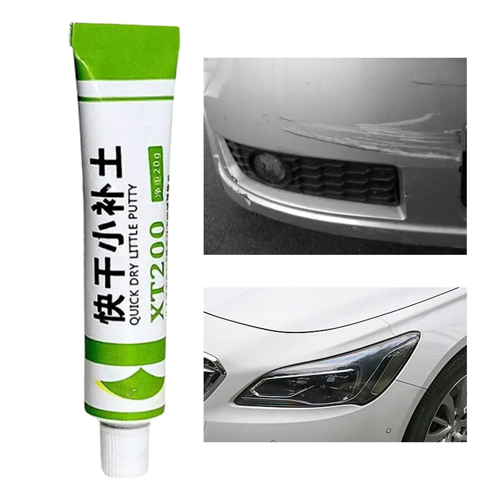 Black/Gray/White Car Body Putty Quick Dry Good Effect Professional DIY Car Home Paint Repairing Eye-filling Paint Scratch Repair