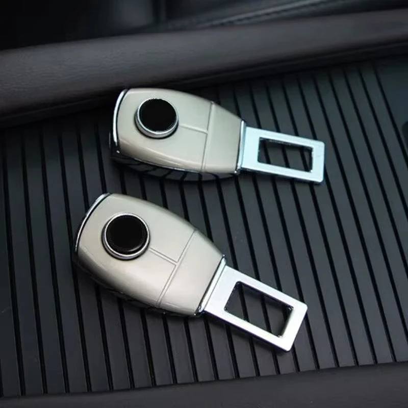 Car Seat Belt Clip Extender Safety Seatbelt Lock Buckle Plug Thick Insert Socket Extender Safety Buckle For Tesla Porsche