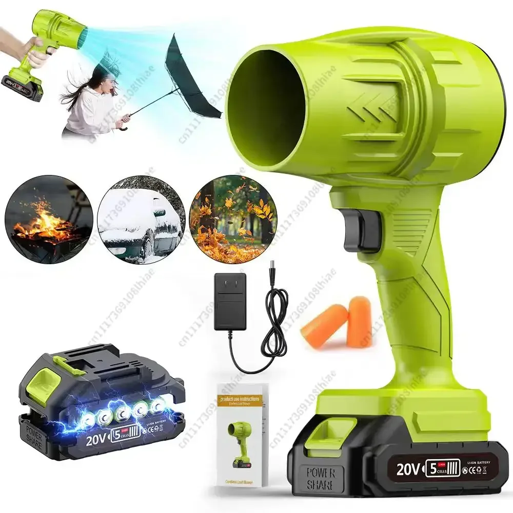 Turbo jet hair dryer, cordless bladeless blower, high-speed airflow hair dryer, automotive jet dryer, handheld snow remover, bat