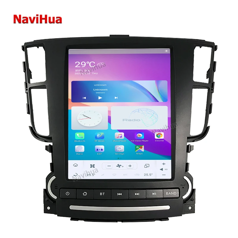 

For Tesla style vertical screen auto radio multimedia DVD audio player android 11 navigation GPS stereo video for Acura TL car