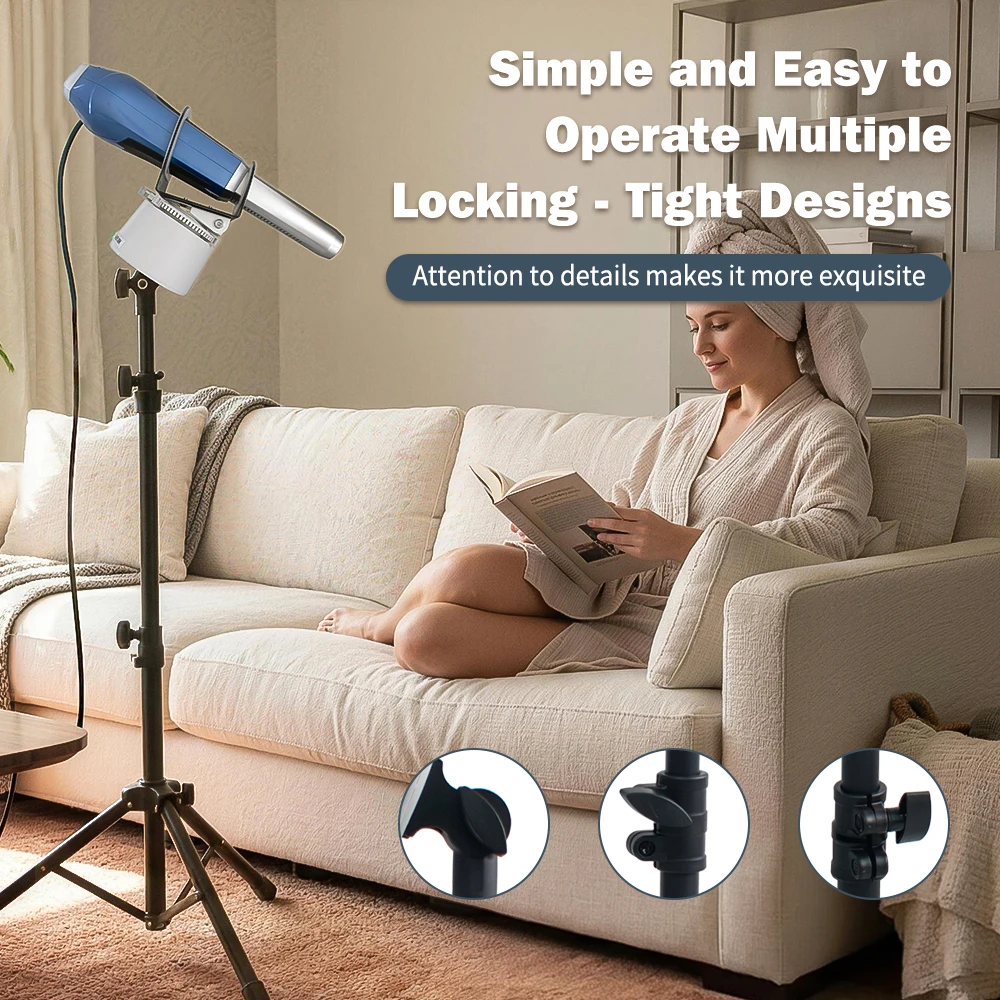 Newest Terahertz Blower Stand 360 Degree Tripod Fixed Terahertz Itera Blowers with Adjustable Flexible Floor Support Bracket
