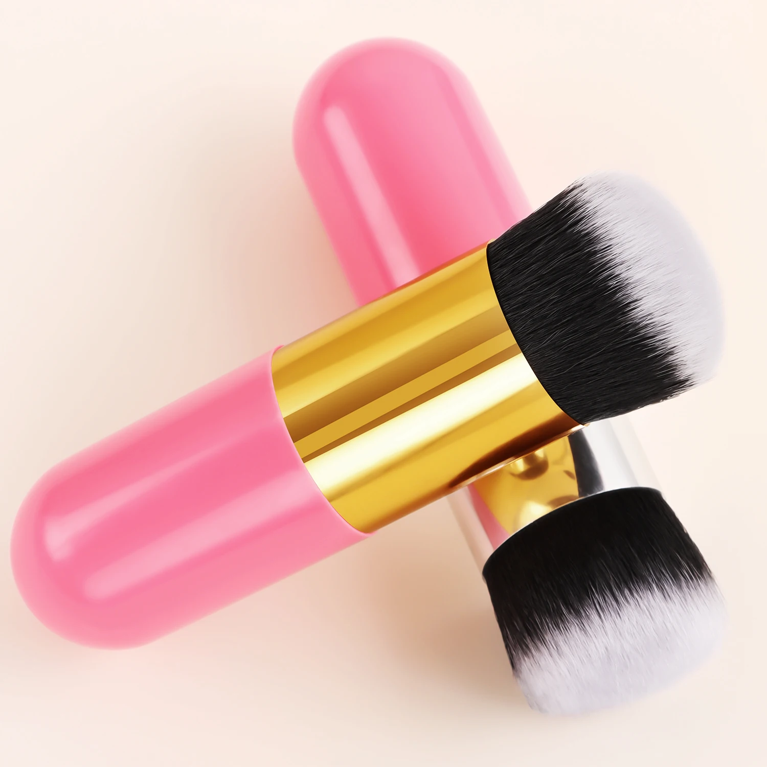パウダーブラッシャーファンデーションメイクアップブラシ修理パウダーブラッシャーブラシグラブパウダーフォースメイクアップフィッティング多機能ブラシビューティー