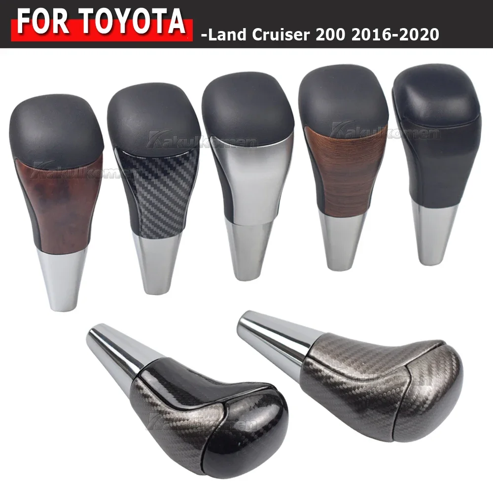 

Automatic Shift Knob Car Gear Shift Knot Replacement for Toyota Land Cruiser 200 2016 - 2020 Gear Shift Knob