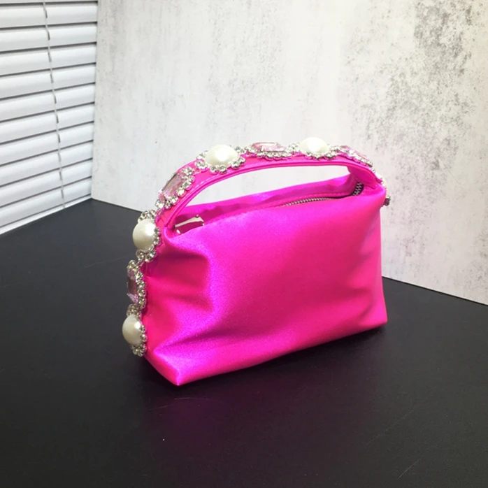 

Женский Fushia/синий/желтый/фиолетовый свадебный клатч, кошелек, вечерние сумки, женские сумочки, Шелковый клатч, кошелек с бриллиантами